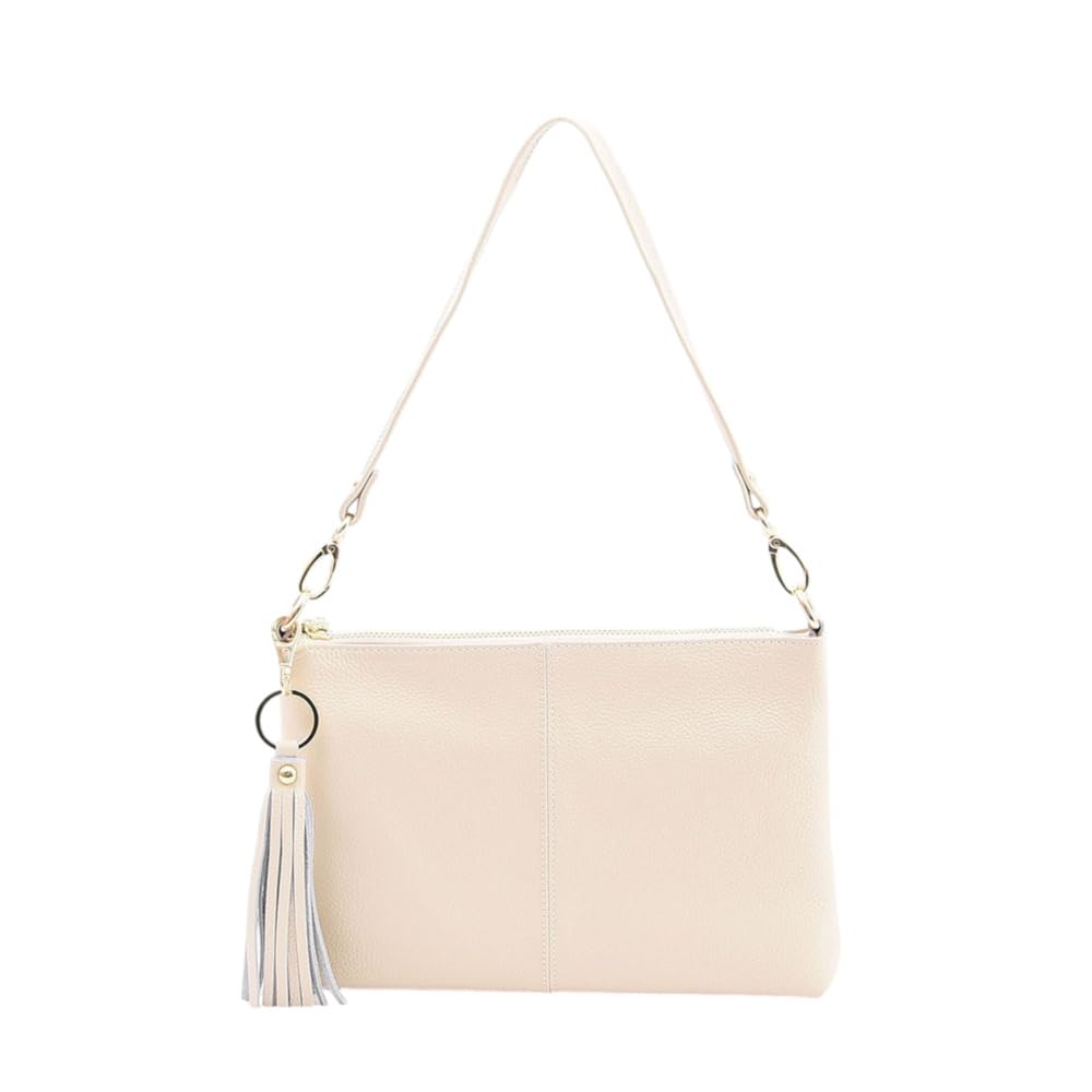 COOCO SHRINK LEATHER 2-WAY SHOULDER BAG