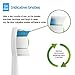 Toothbrush Heads,Replacement Brush Heads for Toothbrush Heads HX6064 Flex Care (White 4 Pack)