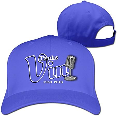 Vin Scully Microphone Baseball Hat Cap