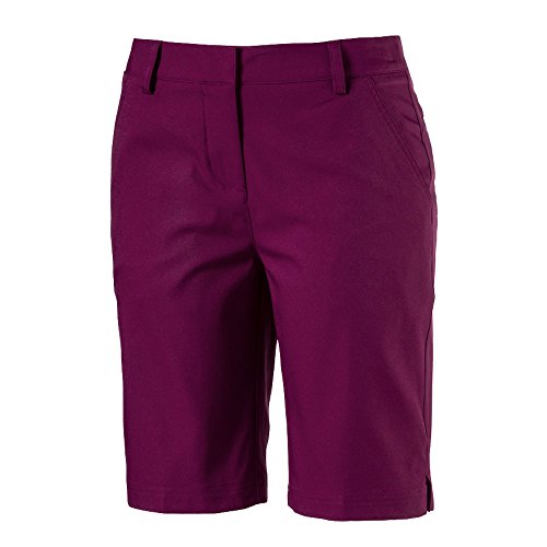 Puma Golf 2017 Women's Pounce Bermuda Short, Dark Purple, Size 10