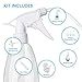 Ear Wax Removal Kit - Ear Wax Remover Irrigation - Ear Wax Removal System - Earwax Remover Tool, Including Ear Basin, Bottle Container, Reusable Ear Cleaning Pipe, Bulb Syringe, Disposable Tips
