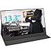 UPERFECT Portable Monitor 13.3 Inch Computer Display 1920&times;1080 USB C Monitor FHD Eye Care Gaming Screen IPS HDMI Type C OTG Mini DP Smart Cover Speakers for Rpi PS3 PS4 Xbox 360 Laptop Phone PC Mac