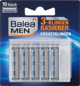 Balea Men 3 Blades Razor Blades 1 Pack of 10
