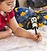 Puzzled Black & White Panda Plush Pen, 7 Inch Tall Cute & Soft Fuzzy Stuffed Animal Ballpoint Plushie Writing Accessories Fancy Stationery Novelty Pens Set Wildlife Themed School & Office Accessory
