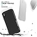 Element Case Shadow for iPhone Xs Max - Premium Sleek Design Case with Impact-Resistant Frame, Durable Build Quality, Seamless Fit, Lightweight, Shockproof and Enhanced Device Compatibility - Black