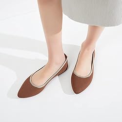 BABUDOG Womens Memory Foam Flats Shoes,Breathable