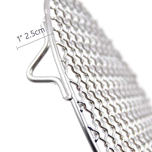 image for Turbokey Wire Baking Rack for Airfryer/Oven/Sheet Pan with Legs Dia 9.