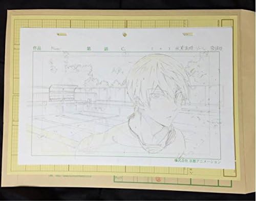 Amazon Co Jp Free 激レア レイアウト画 生動画 七瀬遙 計5枚セット 京アニ 原画 ホビー 通販