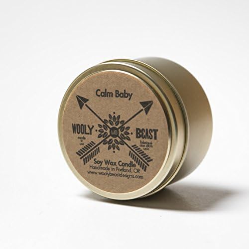 WOOLY BEAST Soy Candles – CALM BABY 6oz