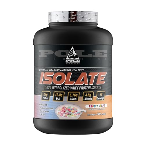 Pole Nutrition Isolate Protein 5Lbs (5 Lbs, Frooty Loops)
