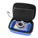 Casematix Blue Kids Camera Case Compatible With VTech Kidizoom Camera Pix ,Twist Connect , Duo Selfie , Includes Case Only