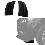 V8 GOD Front Chin Spoiler Winglets in Matte Black for 2015 2016 2017 Ford Mustang