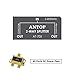 Antop Low-Loss 2 Way Coaxial Splitter for TV Antenna and Satellite 18K Gold-Plated Chassis 2GHz - 5-2050MHz All Port DC Power Passing