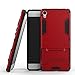 Xperia XA Heavy Duty Case DWaybox 2 in 1 Hybrid Armor Hard Back Case Cover for Sony Xperia XA (Marsala Red)
