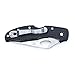 Ganzo Firebird Thumb Hole Opening, Anti-Slip Handle Scales Steel Liner Lock Folding Tactical Survival Knife Blade with Clip, Pouch, Black