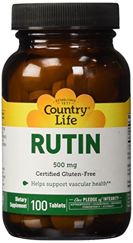 Country Life Rutin 500 mg, 100-Count