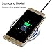 Fast Wireless Charger, INNLIFE Fast Charge Qi Wireless Charging Pad for Samsung Galaxy S7 S7 Edge, Note 5, S6 Edge Plus [Adaptive Fast Charger Not Included] (Black)
