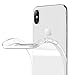iPhone X Case, RANVOO Case [Ultra Thin] [Slim Fit] Clear Protection Case [Premium] Soft TPU Cover Case [Supports Wireless Charging] for Apple iPhone X -Clear