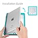 iPad Mini 4 Waterproof Case, Meritcase IP 68 Waterproof Full Body Snowproof Dustproof Shockproof Case Touch ID iPad Mini 4 (7.9 inch Only- (Blue)