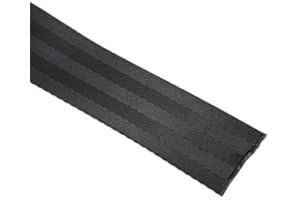 MTP (4.8cm ~ 2") x 5/10 Yards Seat-Belt Black/red/Yellow/Green/Yellow/Blue Polyester Webbing Strap Repair 5 Panel 5000 lbs Heavy Duty Backpack (~ 4.8 cm,10 Yards, Black)