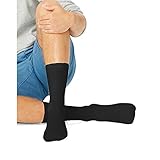 Hanes Men's Cushion Crew Socks, 10-13 / Shoe: 6-12