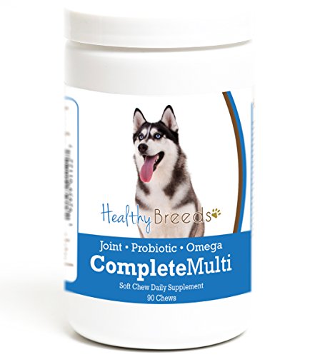 Healthy Breeds Siberian Husky All in One Multivitamin Soft Chew 90 Count