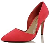 Breckelle's Women's Mavis Pointed Toe Single Soles Pump