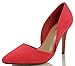 Breckelle's Women's Mavis Pointed Toe Single Soles Pump