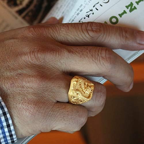 24金メンズジュエリー 24k 純金リング 指輪 龍 ドラゴン モチーフ B00v5qh5vk 96 525円 人気海外一番 100 品質保証 全品送料無料 即日出荷 Sale開催中