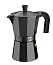 Monix Vitro Noir Espressokocher – 3 Tassen, Aluminium, Für Alle Herde Außer Induktion