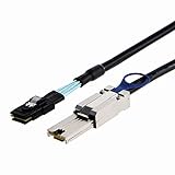 CableCreation External Mini SAS 26pin (SFF-8088) Male to Internal Mini SAS 36pin (SFF-8087) Male Cable, 3.3FT