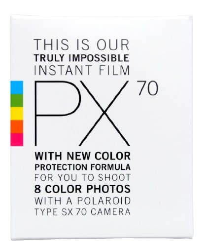 Impossible PRD2442 PX 70 Color Protection Film for SX-70 Cameras (White)