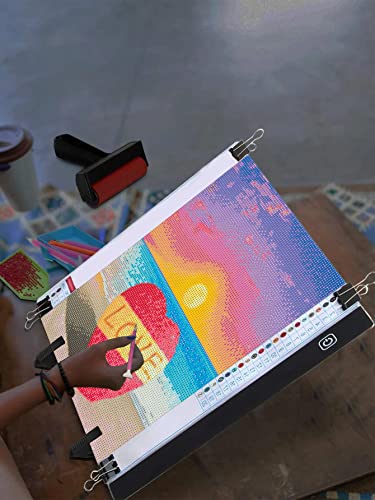 Diamond Painting Kits, 5D Diamond Painting Kits for Adults, Colourful Rhinestone Diamond Arts Kits for Beginners, Perfect Home Wall Decor Gifts (12x16 inch) 30x40cm