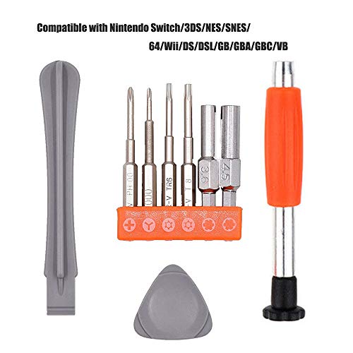 Replacement Joystick for Nintendo Switch Joy-Con Controller,YTTL 3D Replacement Analog Thumb Stick for Nintendo Switch Joy-Con Controller Include Screwdriver Sets Tools Repair Kits - Thumbnail 4