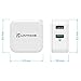 Wall Charger / Travel Charger Quick Charge 3.0 Fast Charge - LOVPHONE 2-Port 30W Dual USB Travel Charger Wall Charger Adapter with Foldable Plug