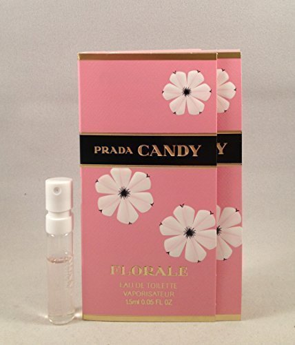 2 Prada Candy Florale 1.5 Ml/ 0.05 Oz Each Spray Sample Vial