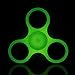 YORKING EDC Hand Spinner Fidget Toy with Stainless Steel 608 Bearings Relieve Stress Anxiety and Boredom All At Your Finger Tips (Fluorescent Green)