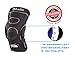 MUELLER Sports Medicine Hg80 Hinged Knee Brace, Knee Pain Relief Support for Men and Women, Ideal for Arthritis, Sprains, Prevents Hyperextension, Black, Large