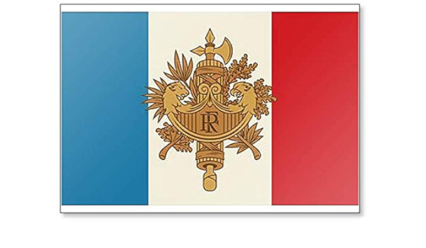Símbolo de Francia. Emblema nacional. Imán para nevera con ...