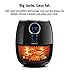 Gourmia GAF575 5-Quart Digital Air Fryer - No Oil Healthy Frying - 12 One-Touch Cooking Functions - Guided Cooking Prompts - Easy Clean-Up - Recipe Book Included