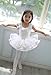CM-Kid Girls Short Sleeve Ballet Dance Dress Ruffle Tutu Skirted Gymnastics Leotard 2-9 Years