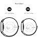 SWEES Metal Bands Compatible Fitbit Charge 2, Milanese Stainless Steel Metal Magnetic Replacement Wristband Small & Large (5.5