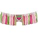 ONINIT HighChair Banner for Baby 1st Birthday Party Best First Birthday Decorations for Photo Booth Props High Chair Fabric Banners Supplies (Watermelon Theme A)