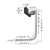 Extreme-Max-30053837-18-Single-Post-Horizontal-Bunk-Guide-On-System
