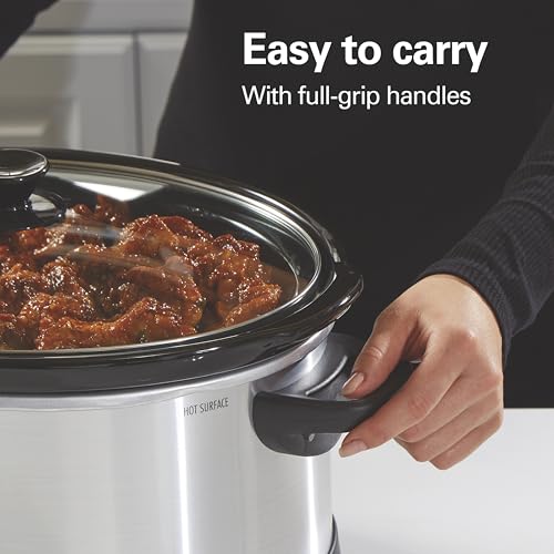 Hamilton Beach Programmable Slow Cooker with Flexible Easy Programming