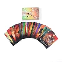 Lijuan Qin 68 Tarot Cards, The Spirit Animal Tarot Cards, Full English Divination Cards, Table Games Tarot Cards, Ancient Divination Tools