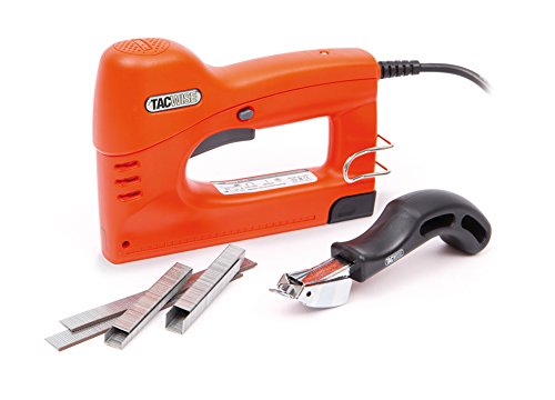 Tacwise 1232 Hobby 53EL Electric Stapler and 53 Staple Selection Pack Bundle