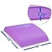 Yes4All Abdominal Mat, Abdominal Wedge – Sit Up Support Pad for Full Range of Motion Ab Workouts – Ab Exercise Mat (Purple)