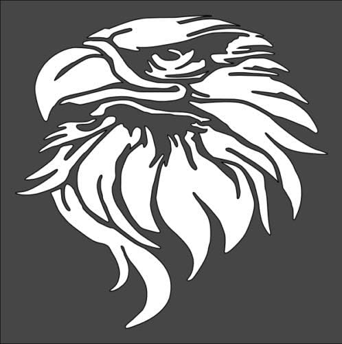 3 Sizes Head Bald Large Bird Reusable Sheet S383 American Eagle Stencil