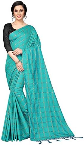 Shreeji Designer Women's Soft Cotton Silk Fabric Traditional Saree With Blouse Piece SD-2237